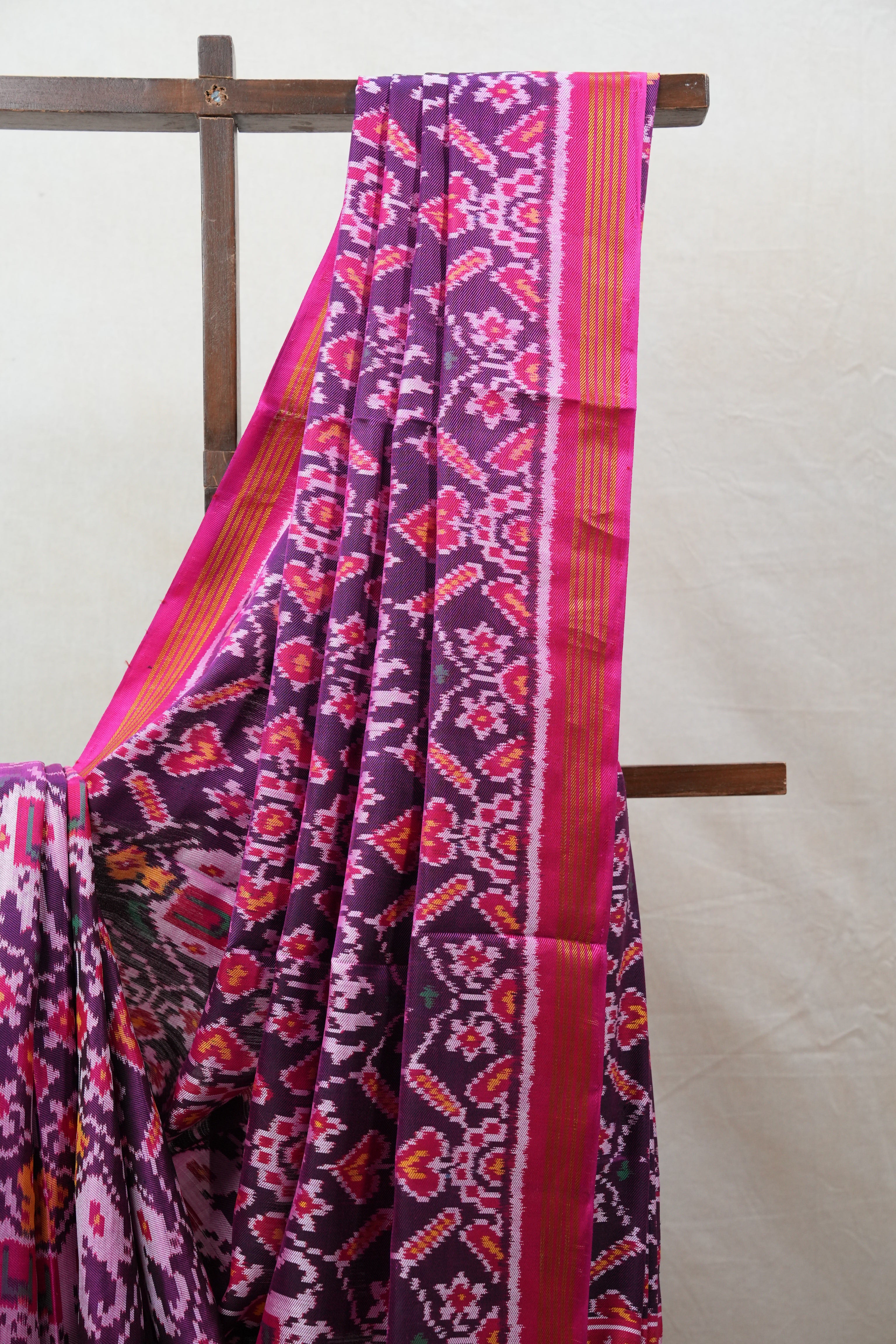 Purple Rajkot Patola Silk Saree - SRPRPSS394