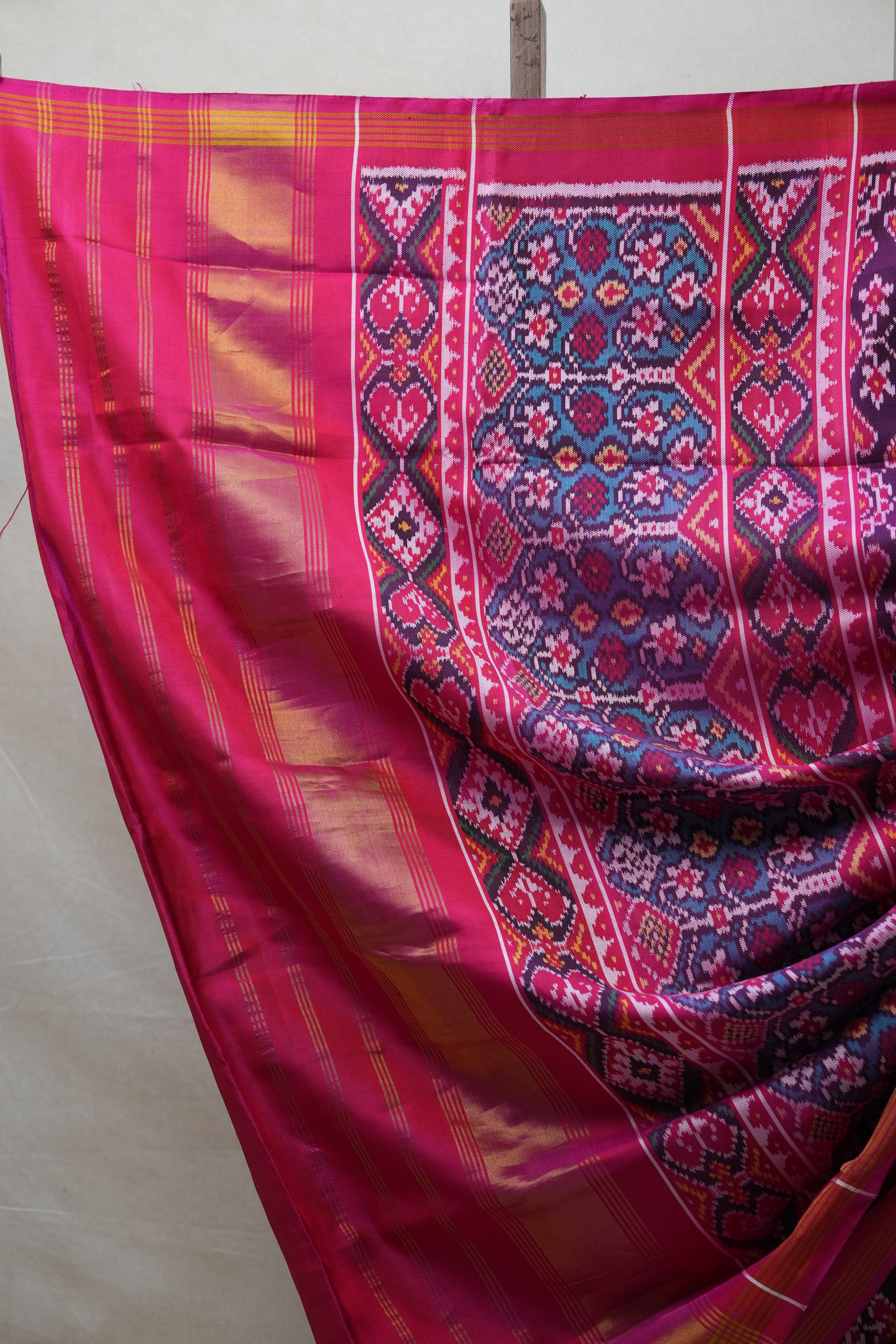Purple Rajkot Patola Silk Saree - SRPRPSS394