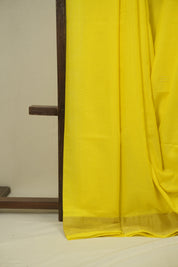 Lemon Yellow Cotton Paithani Saree - SRLYCPS766