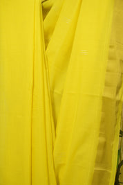 Lemon Yellow Cotton Paithani Saree - SRLYCPS766