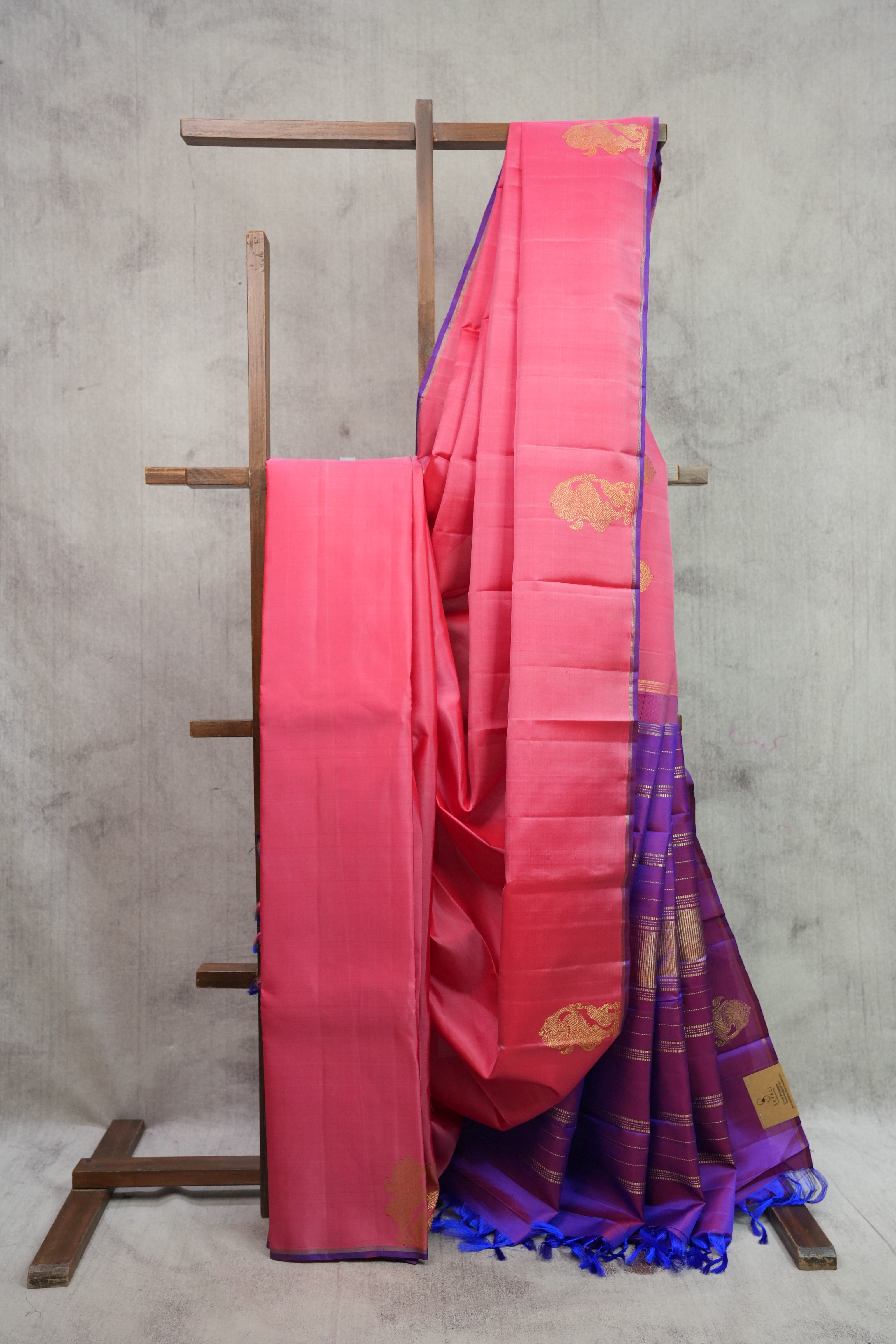 Light Pink Kanjeevaram Silk Saree-SRLPKSS797