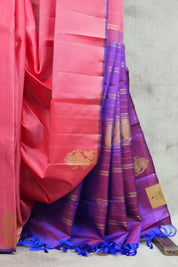 Light Pink Kanjeevaram Silk Saree-SRLPKSS797