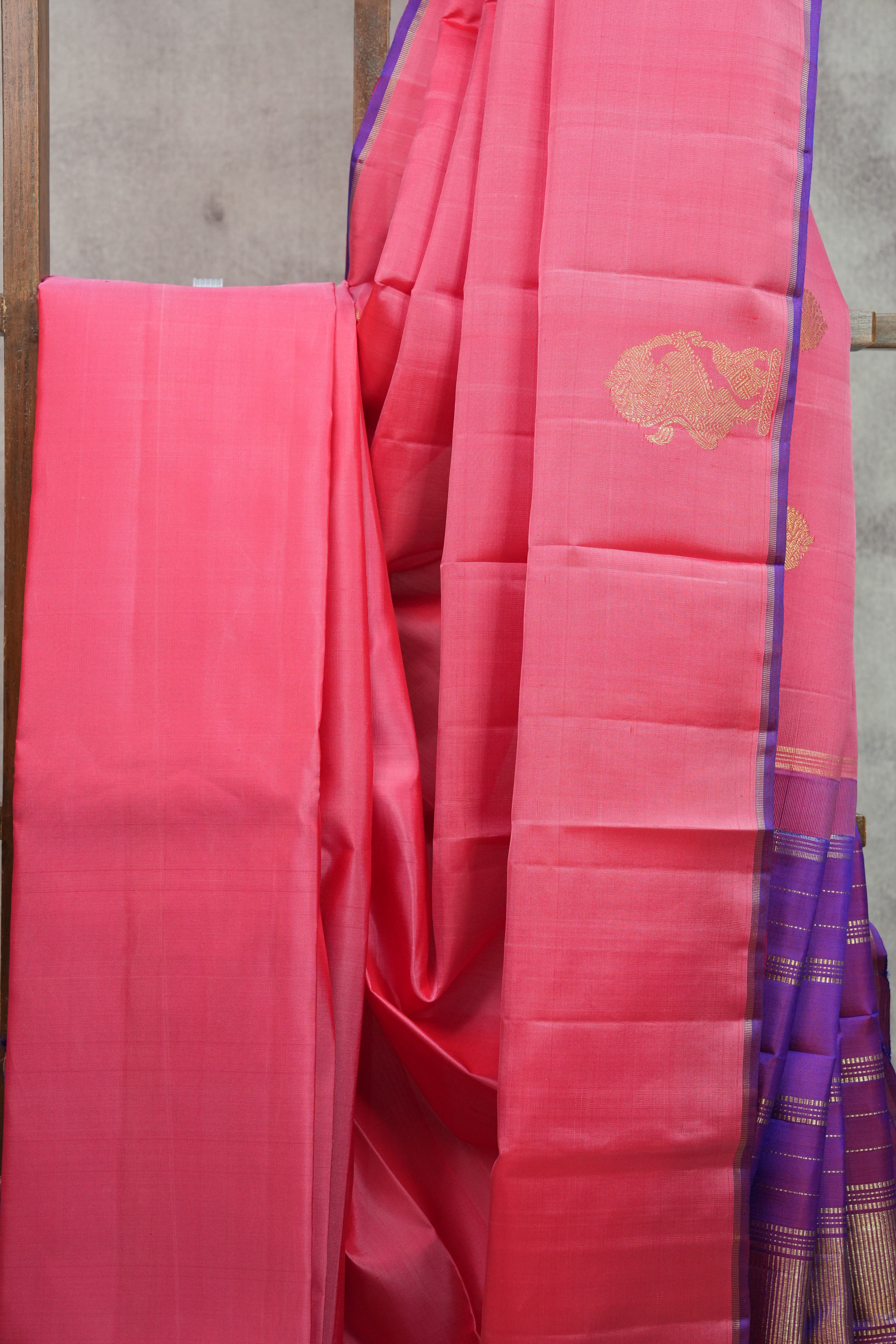 Light Pink Kanjeevaram Silk Saree-SRLPKSS797
