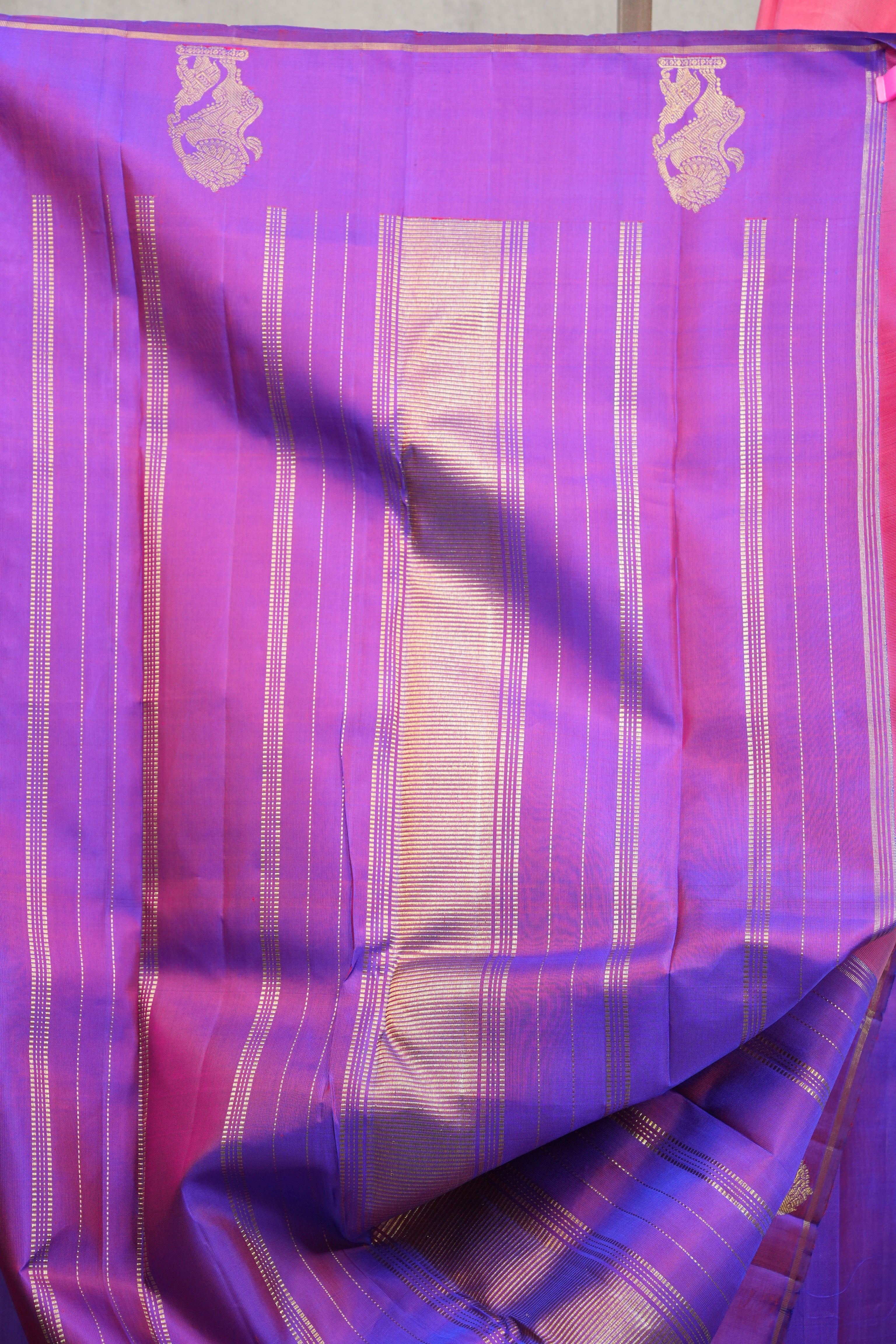 Light Pink Kanjeevaram Silk Saree-SRLPKSS797