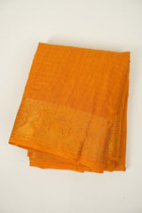 Yellow Sungudi Cotton Saree - SRYSCS325
