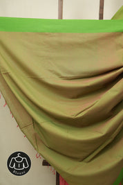 Peach Bengal Cotton Saree - SRPBCS175