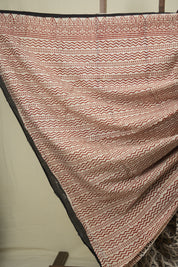 Off White HBP Cotton Saree - SROWCS3678
