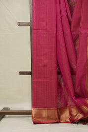 Pink Maheshwari Tissue Saree - SRPMTS722