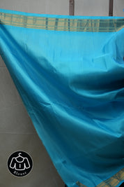 Brown Gadwal Silk Saree - SRBGSS500