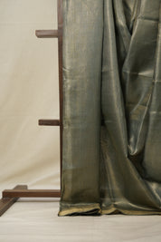 Mint Green Tussar Silk Saree - SRMGTSS1701