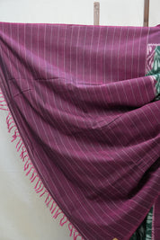 Green Pochampali Cotton Ikat Saree - SRGPCIS408