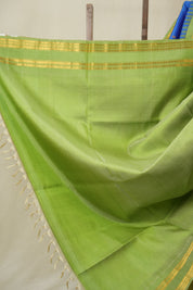 Blue Gadwal Silk Saree - SRBGSS545