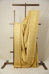 Lemon Yellow Raw Silk Saree - SRLYRSS913