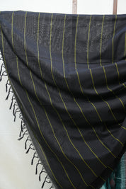 Green Pochampali Cotton Ikat Saree - SRGPCIS412