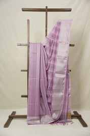 Lilac Lavender Maheshwari Saree - SRLLMS1006