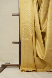 Lemon Yellow Raw Silk Saree - SRLYRSS913
