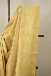 Lemon Yellow Raw Silk Saree - SRLYRSS913