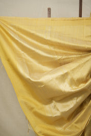 Lemon Yellow Raw Silk Saree - SRLYRSS913