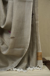 Kashish Tissue Linen Jamdani Saree - SRKTLJS210