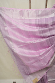 Lilac Lavender Maheshwari Saree - SRLLMS1006