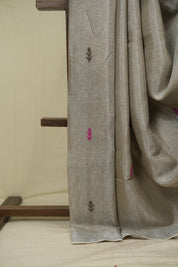 Kashish Tissue Linen Jamdani Saree - SRKTLJS210