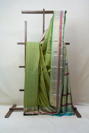 Yellow Kanjeevaram Silk Saree - SRYKSS835