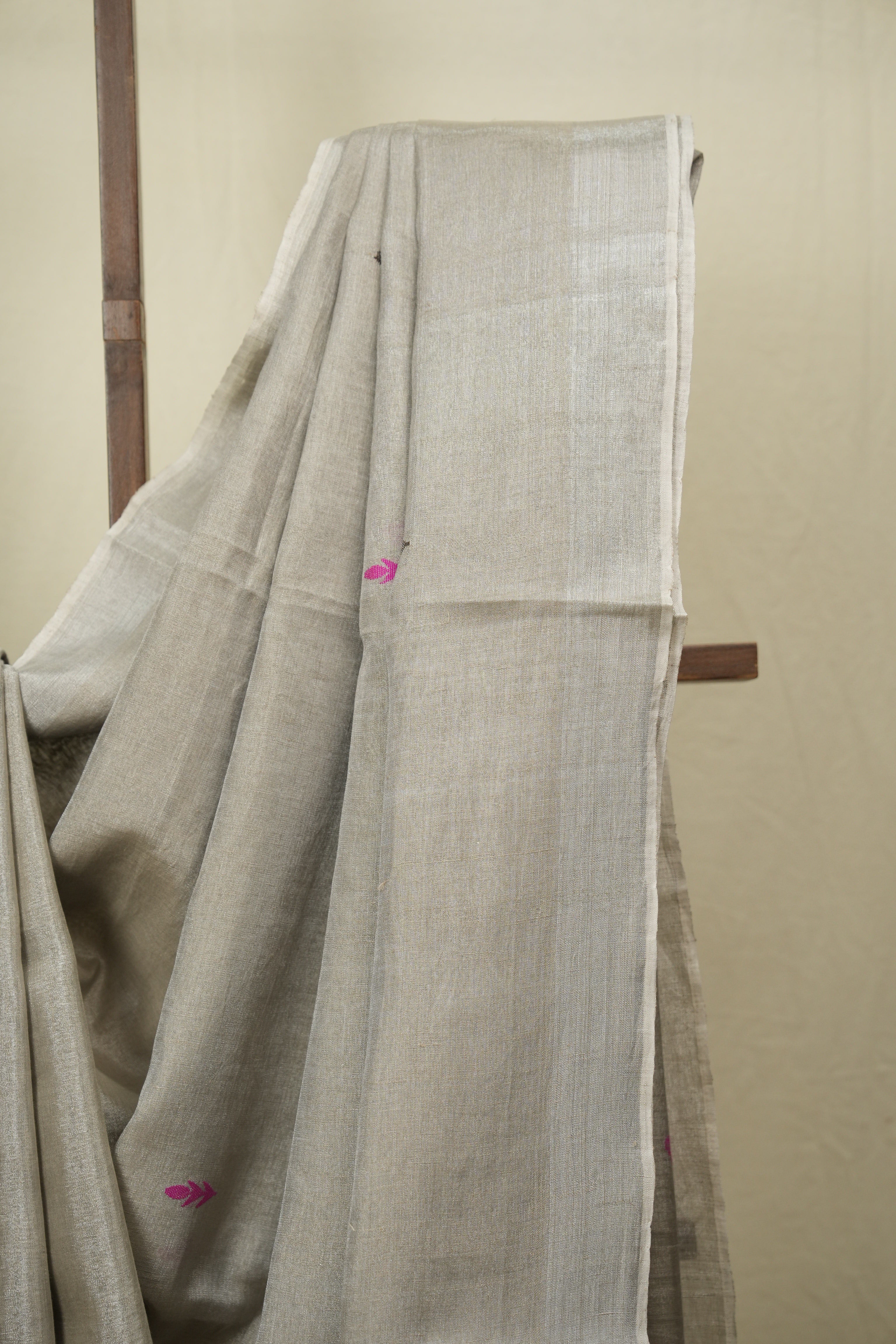 Kashish Tissue Linen Jamdani Saree - SRKTLJS210