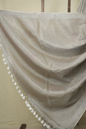 Kashish Tissue Linen Jamdani Saree - SRKTLJS210