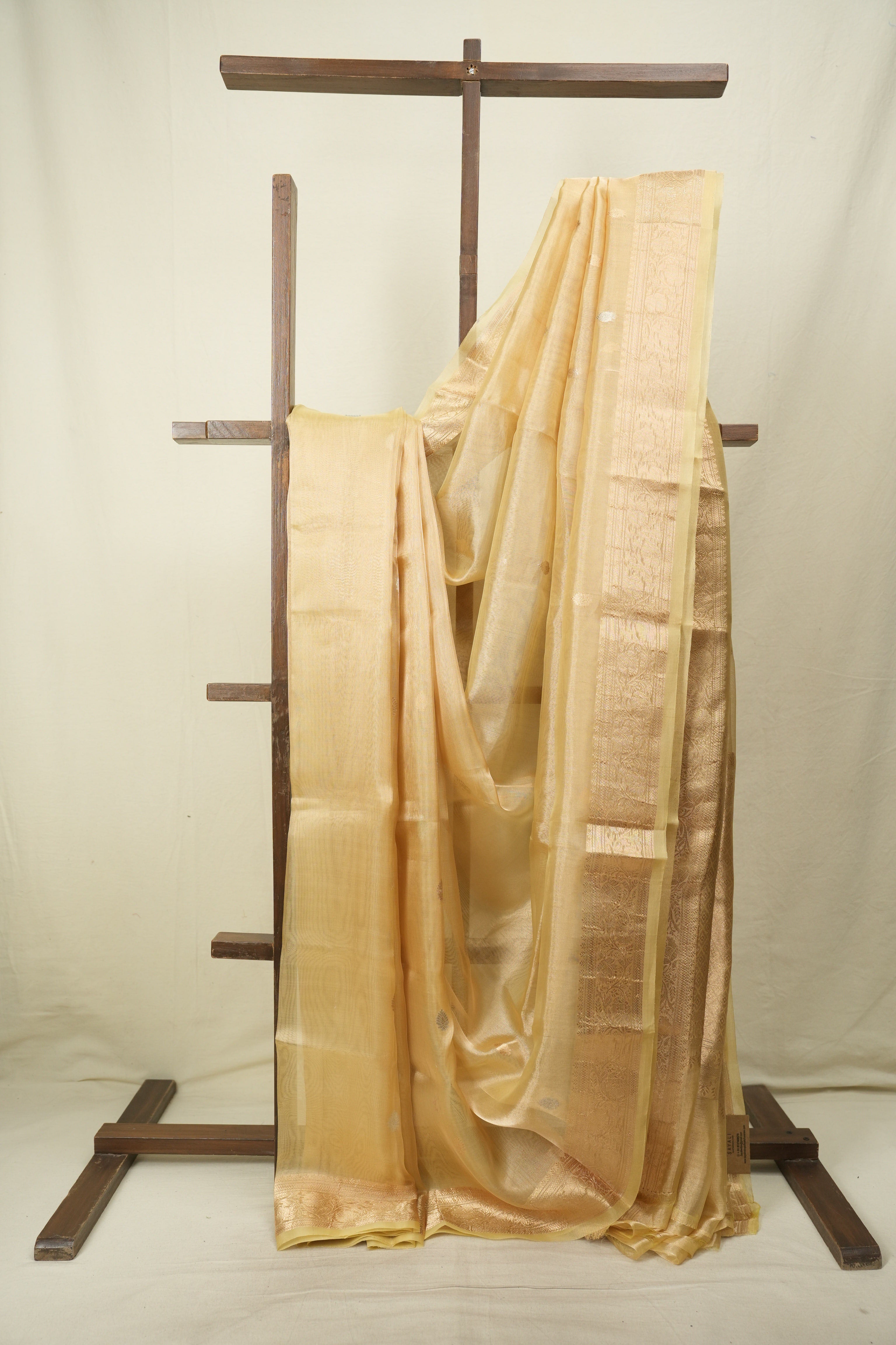 Yellow Tissue Banarasi Silk Saree - SRYTBSS101