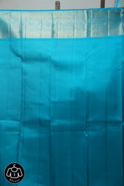 Grey Kanjeevaram Silk Saree - SRGKSS830