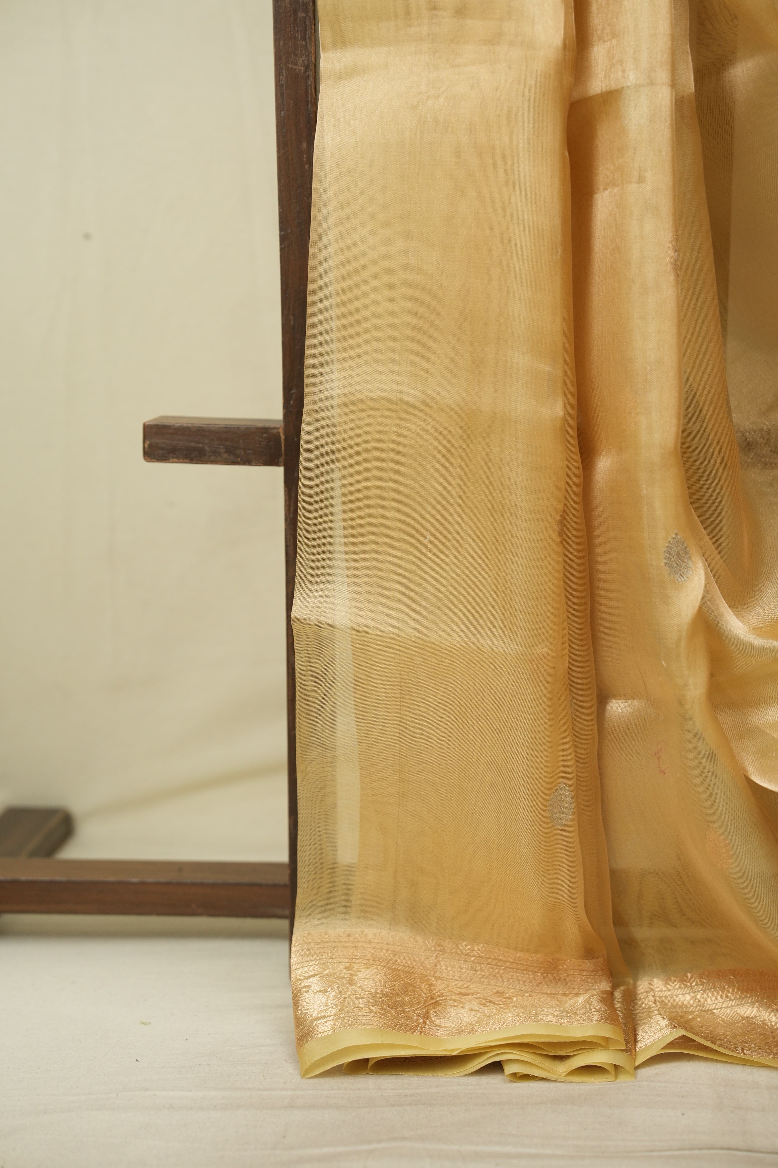 Yellow Tissue Banarasi Silk Saree - SRYTBSS101