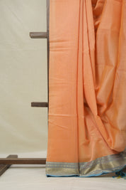 Peach Maheshwari Saree - SRPMS1004