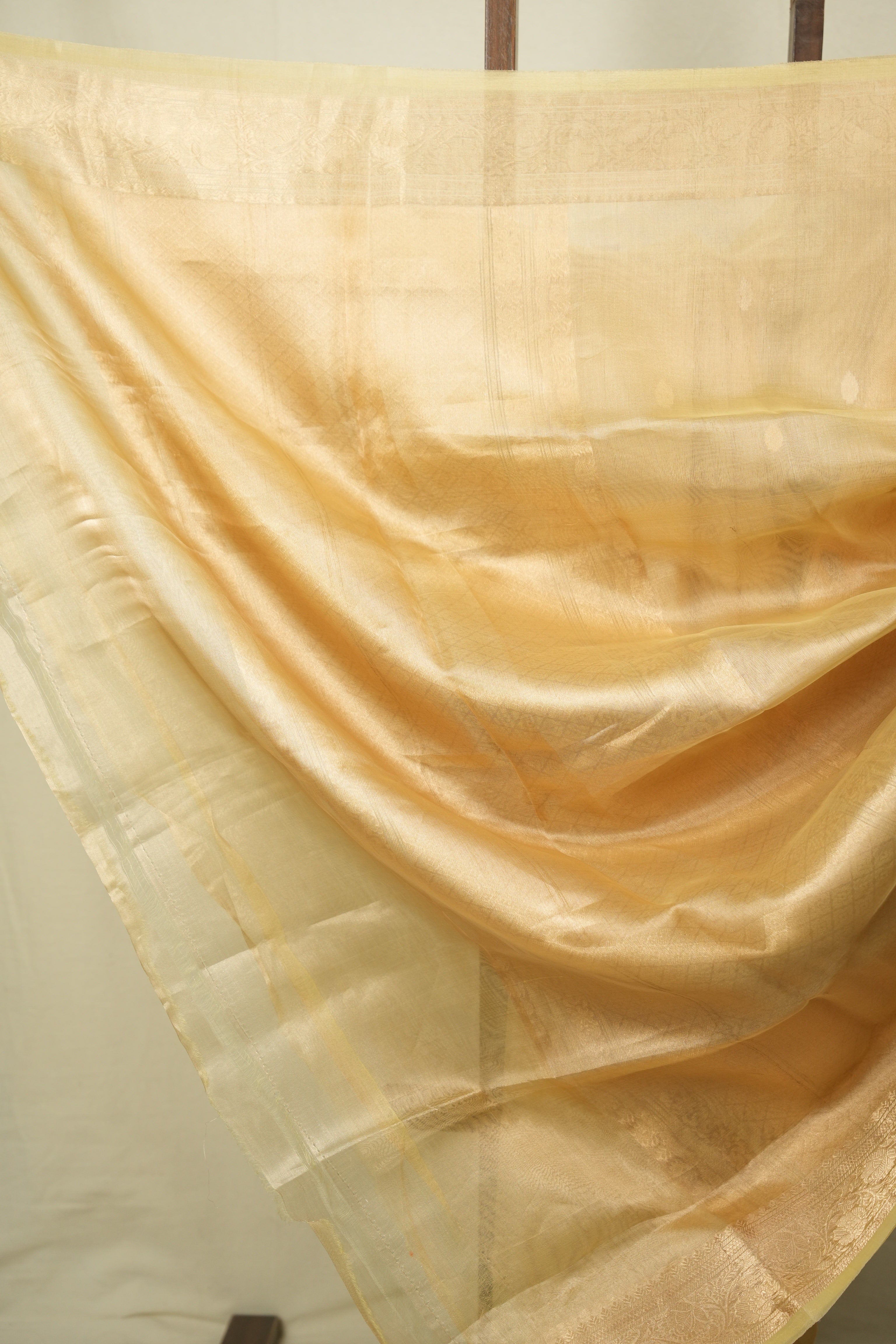 Yellow Tissue Banarasi Silk Saree - SRYTBSS101