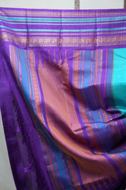 Blue Kanjeevaram Silk Saree - SRBKSS843