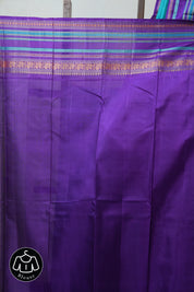 Blue Kanjeevaram Silk Saree - SRBKSS843