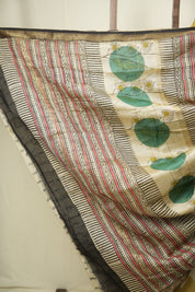 Mustard HBP Cotton Silk Saree With Chanderi Border - SRMCSS1753