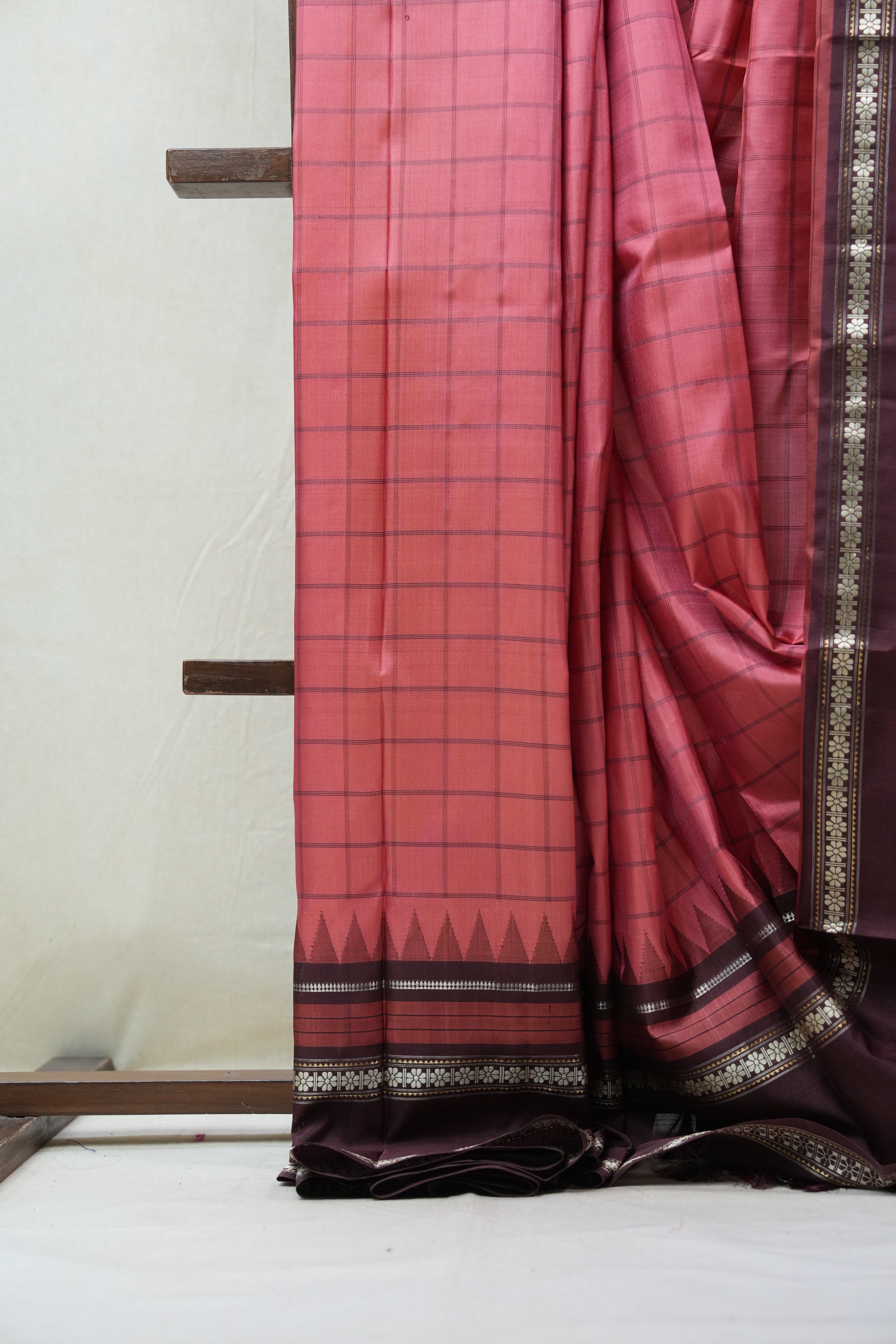Pink Kanjeevaram Silk Saree - SRPKSS839