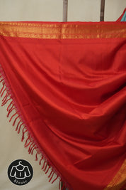 Sky Blue Gadwal Silk Saree - SRSBGSS567