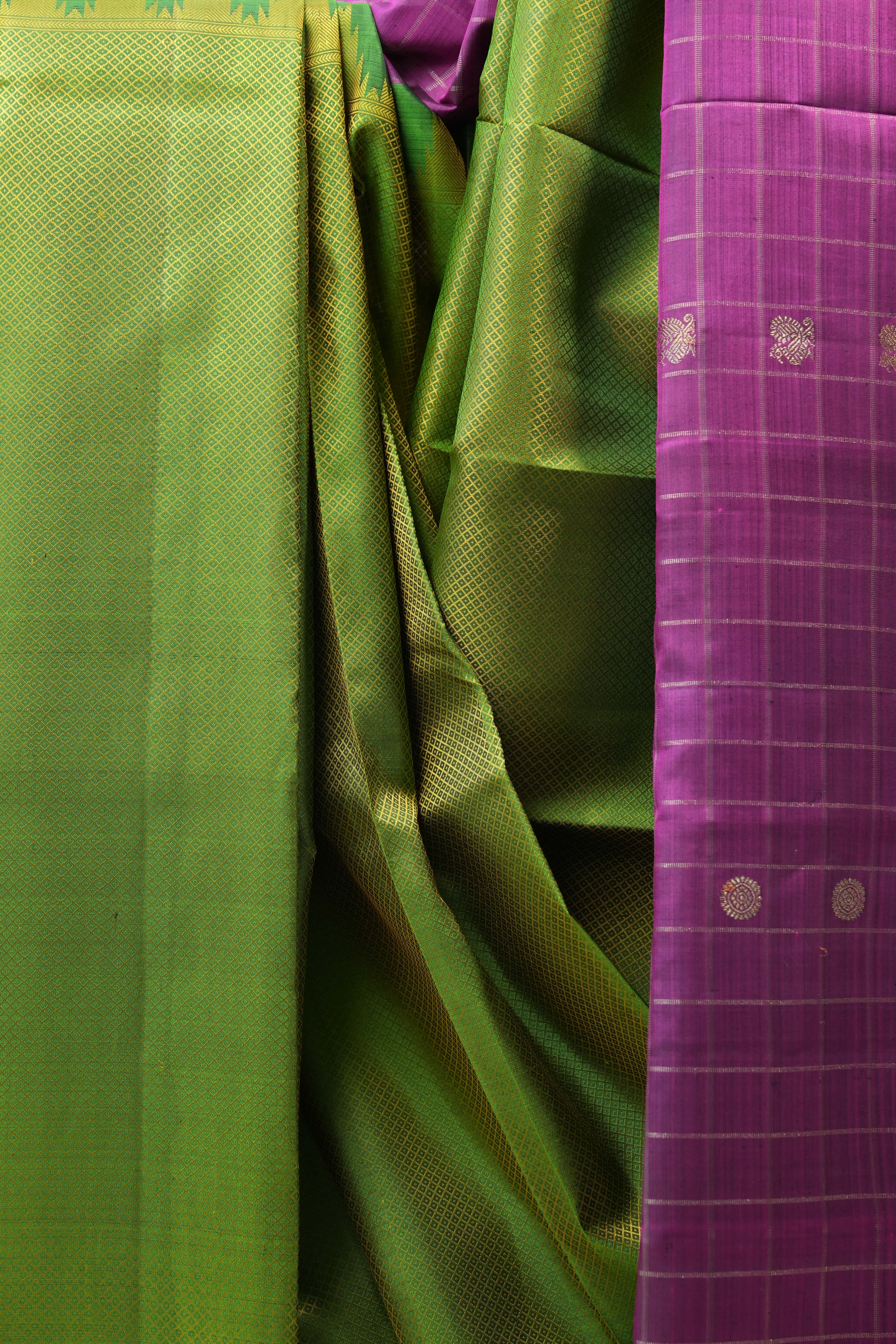 Amrapalli Kanjeevaram Silk Saree - Saavari - SSAKSS67