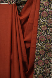 Red HBP Cotton Saree - SRRCS3740