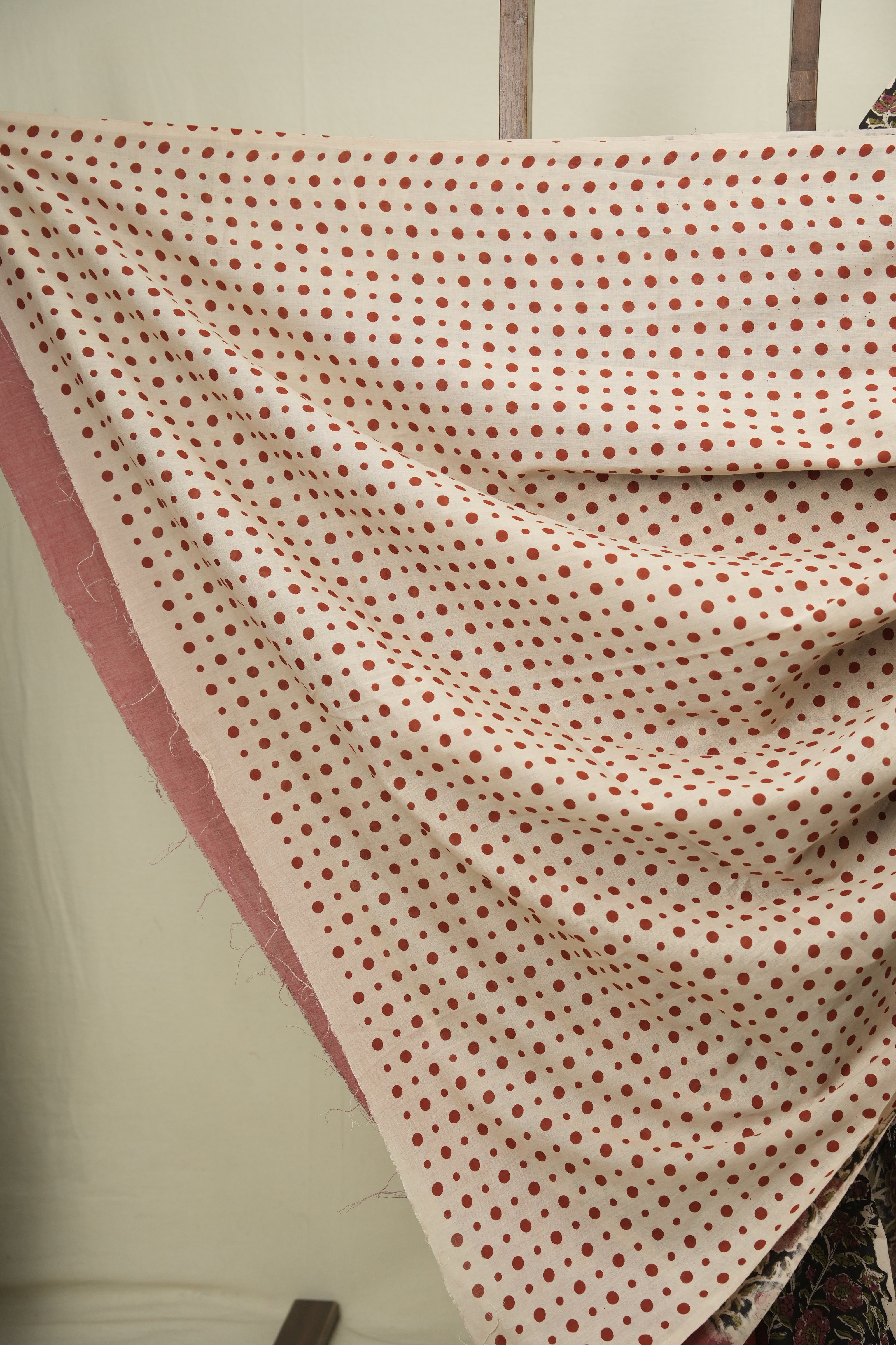 Red HBP Cotton Saree - SRRCS3740