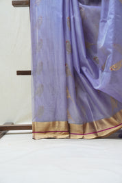 Lavender Chanderi Silk Saree - SRLCSS403