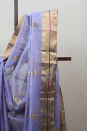 Lavender Chanderi Silk Saree - SRLCSS403
