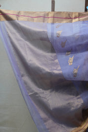 Lavender Chanderi Silk Saree - SRLCSS403