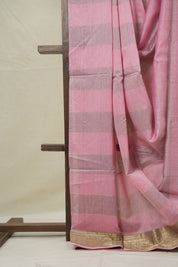 Pink Maheshwari Saree - SRPMS1002