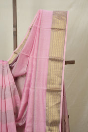 Pink Maheshwari Saree - SRPMS1002