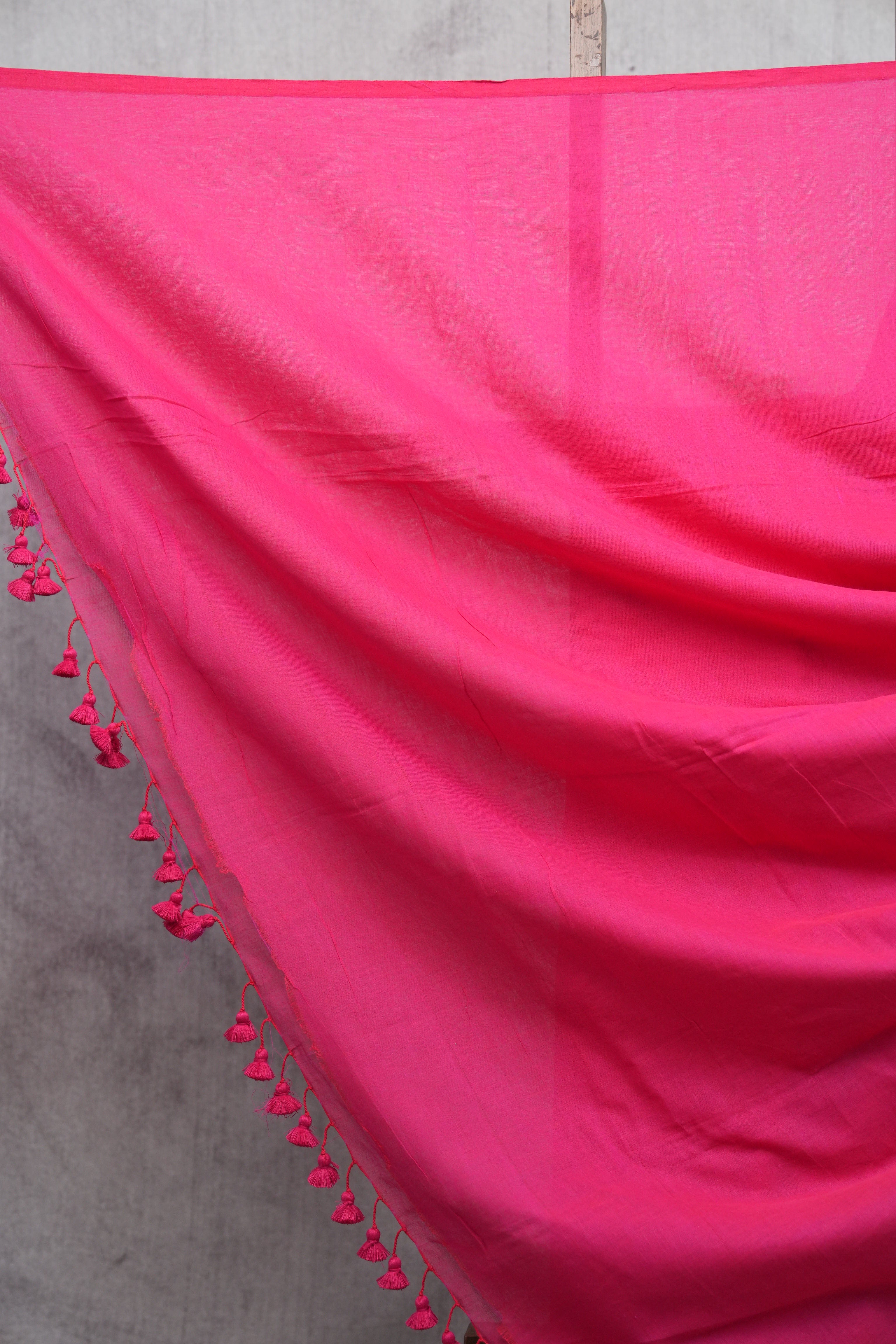 Pink Mul Cotton Saree-SRPMCS207