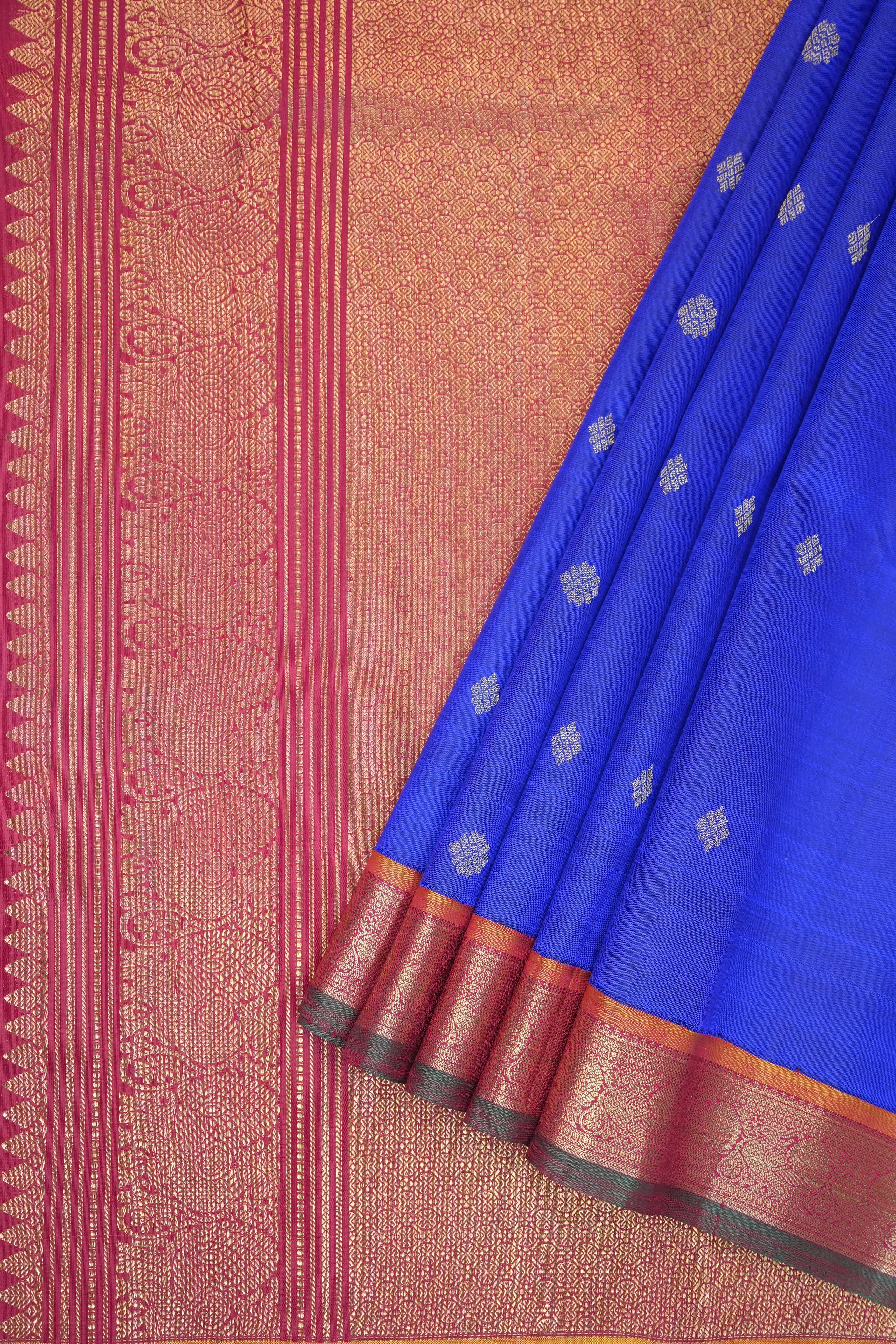 Neelambari Kanjeevaram Silk Saree - Saavari - SSNKSS60