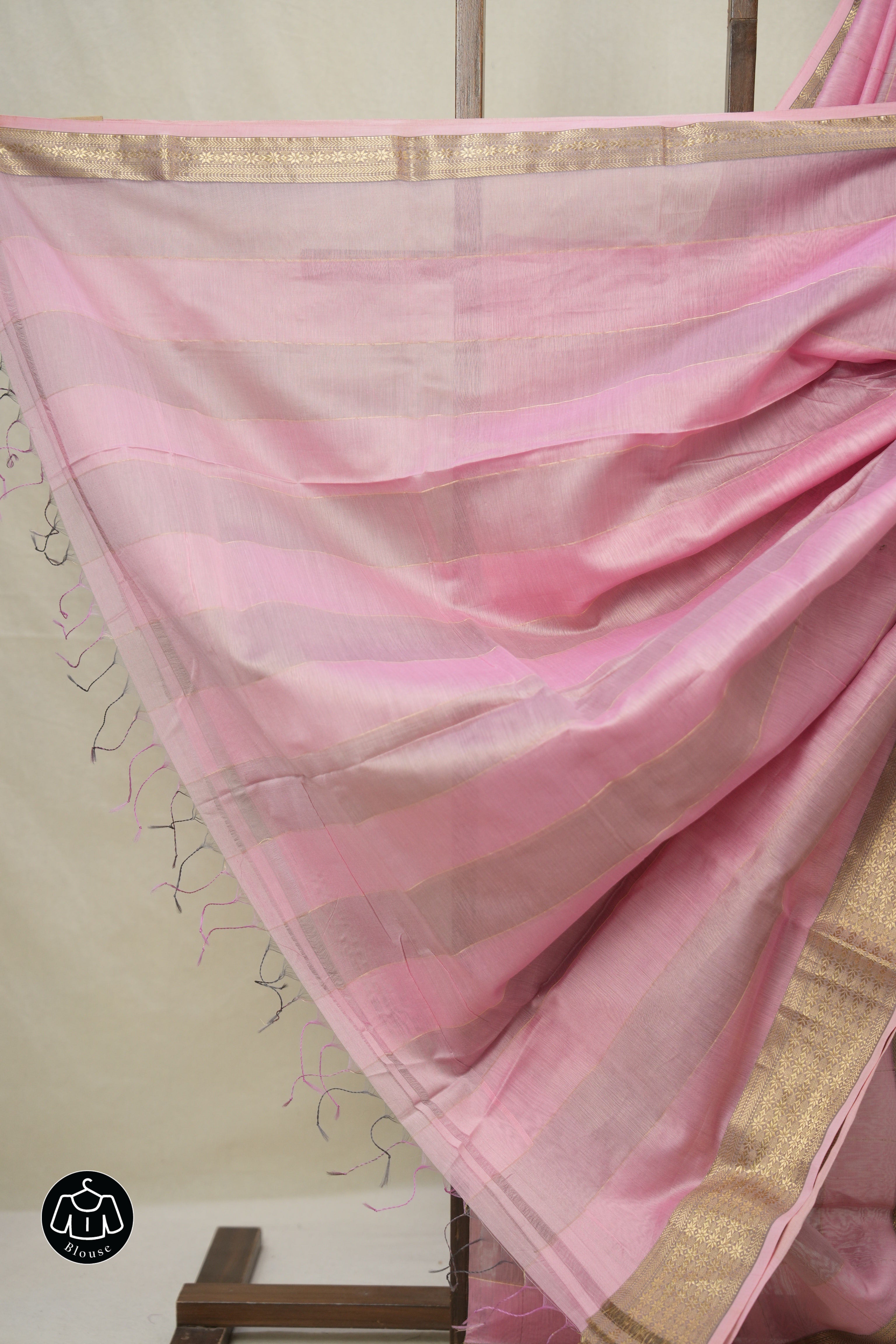 Pink Maheshwari Saree - SRPMS1002