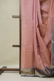 Dusty Pink Maheshwari Saree - SRDPMS1001